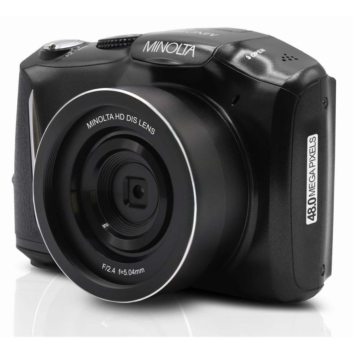 Minolta Minolta MND50 48 MP / 4K Ultra HD Digital Camera (Black)