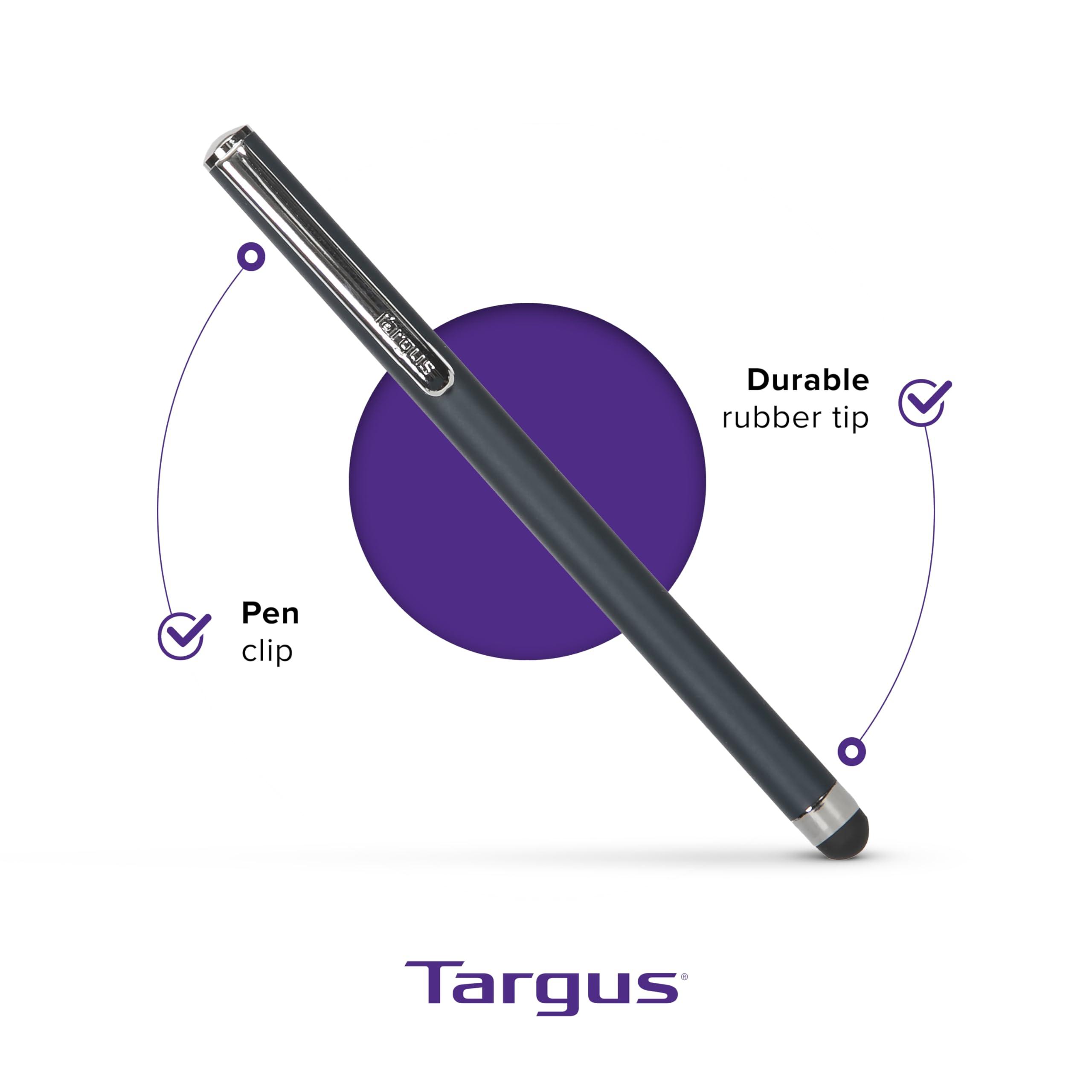 Targus Targus Stylus for iPad, iPhone, iPod, Samsung Tablets, Smartphones and Other Touchscreen Devices, Black (AMM01TBUS)