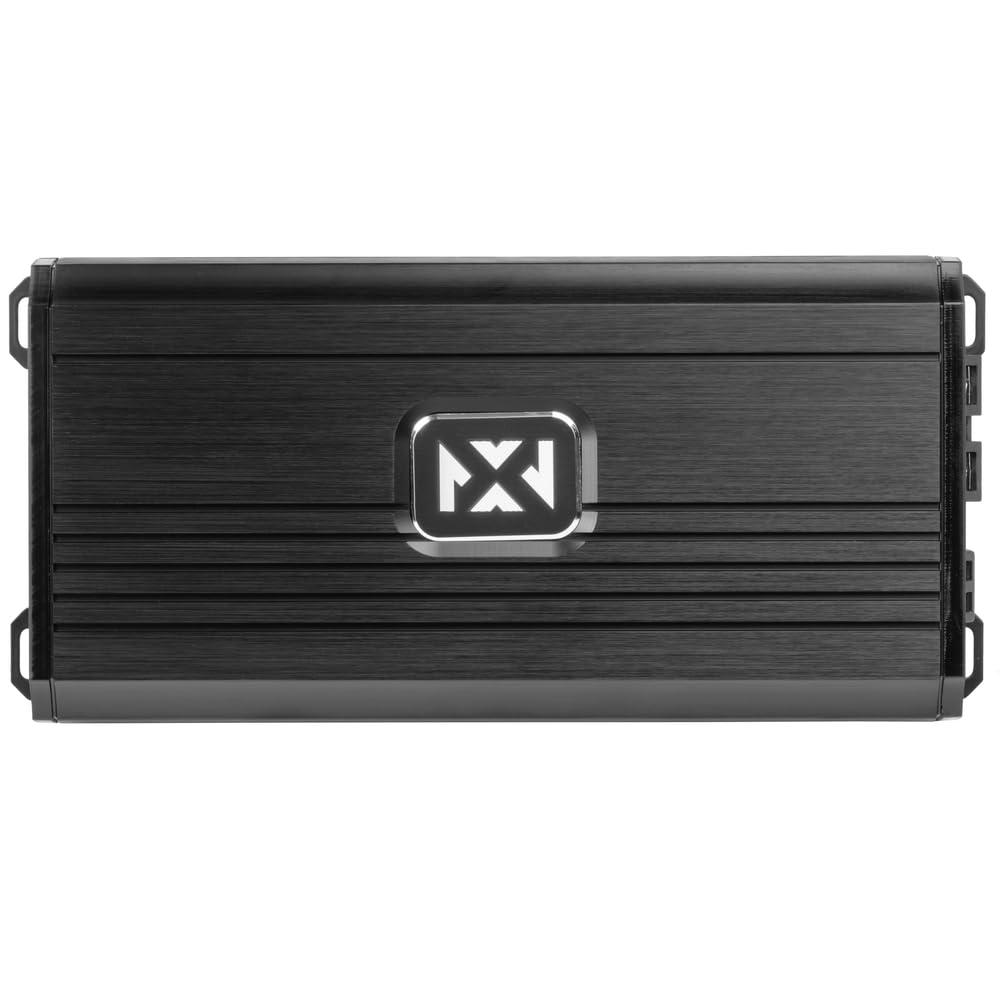 NVX NVX NDA12001 2400W Peak (1200W RMS) N-Series Class-D 1-Ohm Stable Monoblock Amplifier with Remote Bass Knob
