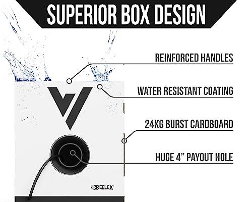 Voltive Voltive Cat5e Riser (CMR), 1000ft, Black - Solid Bare Copper Bulk Ethernet Cable - UTP - 350MHz - UL Certified & ETL Verified