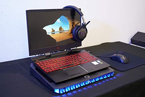 Cooler Master Cooler Master Notepal X150R - Laptop Cooling Pad with Blue LED, 160mm Silent Fan, Metal Mesh Surface, Black - Supports Laptops Up to 17"