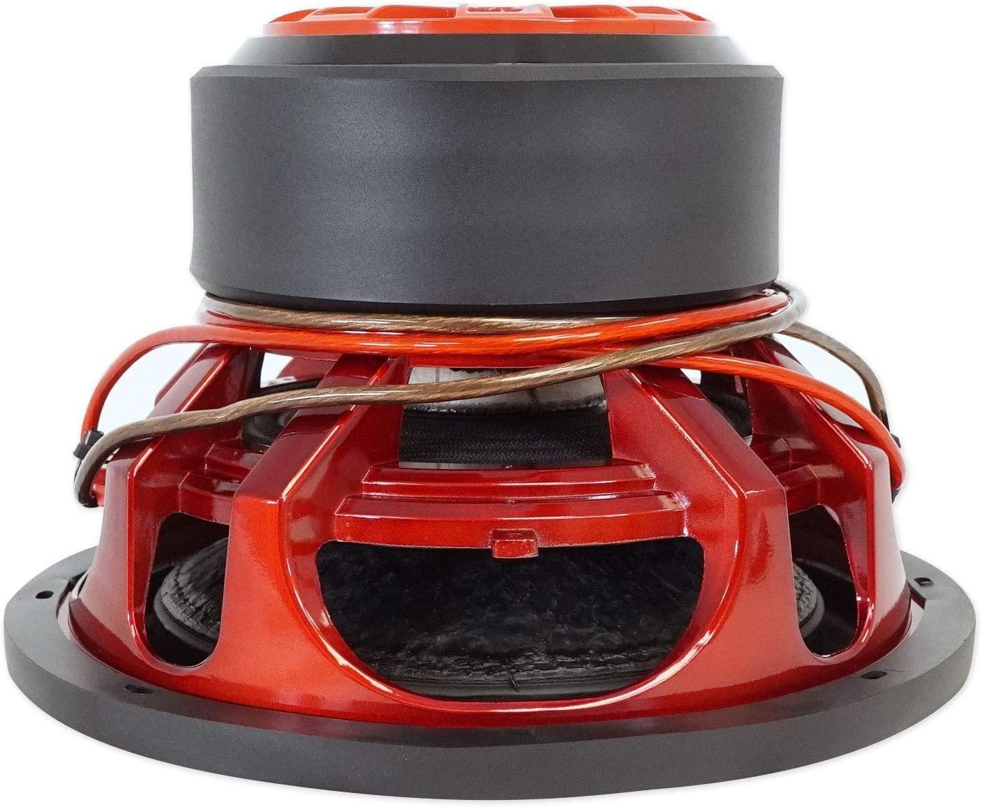 DirectNine Basics Amercan Bass Hawk 1244 12" 3000w Peak/1500w RMS Car Subwoofer w/Cooling Ring