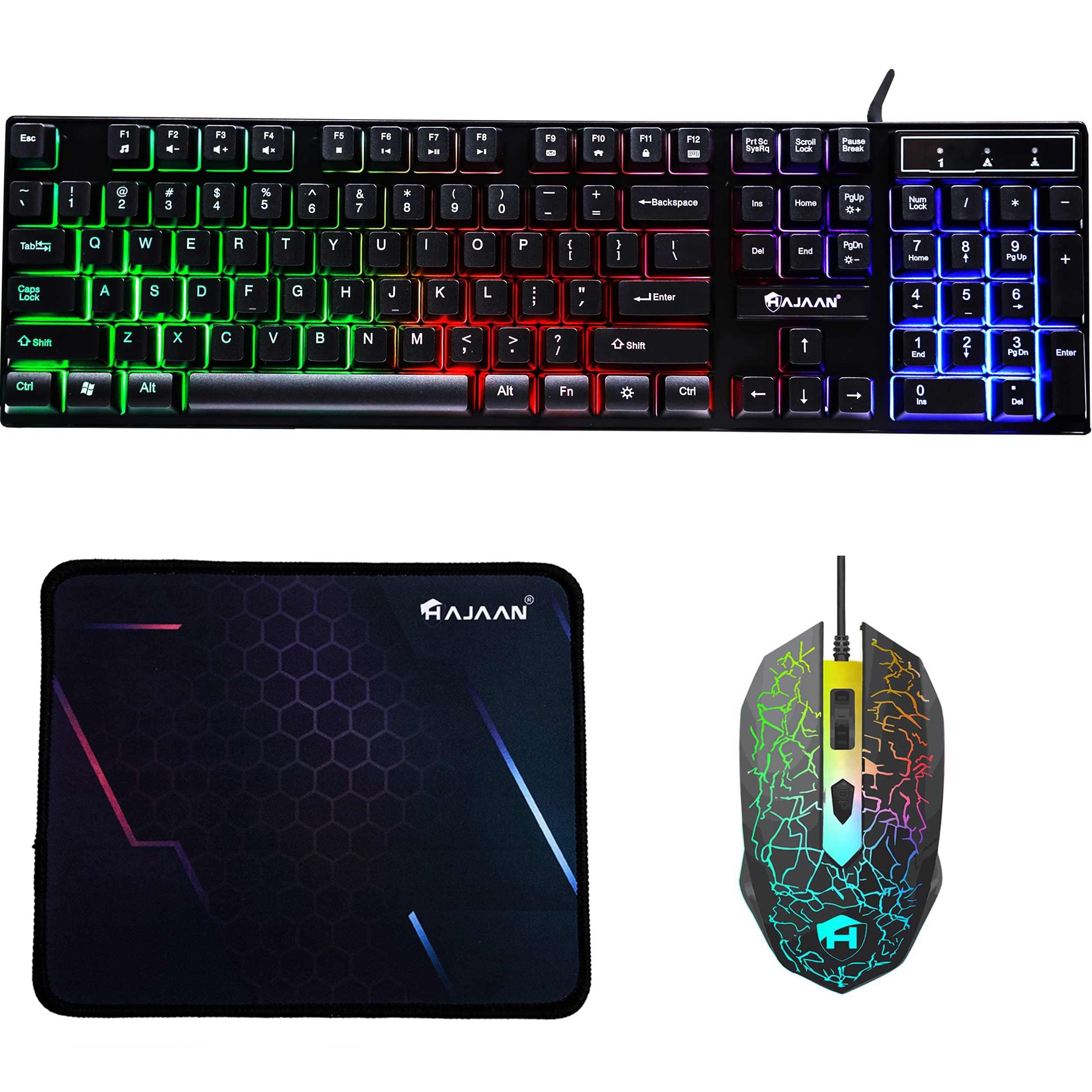 HP HP Custom Built RGB Lights PC ProDesk Desktop Computer Intel Core i5 6500 Quad-Core Processor 8GB RAM 512GB SSD Win 10 Pro Gaming PC Keyboard & Mouse (Renewed)