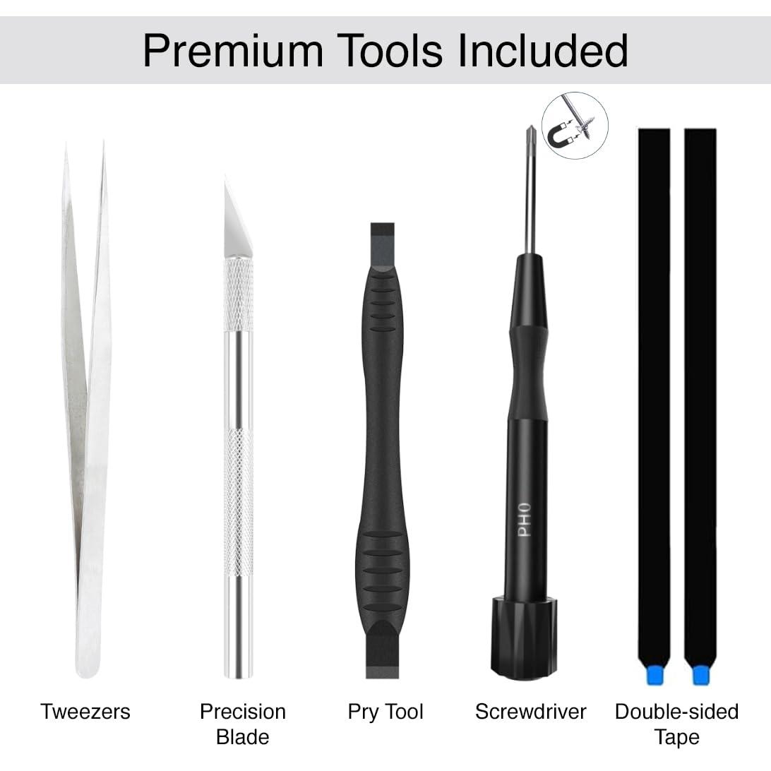 LCDBros LCDBros Screen Replacement for AUO B140HAN04.0 P/N SD10M34154 FRU 02DA381 FHD 1920x1080 IPS LCD LED Display with Tools