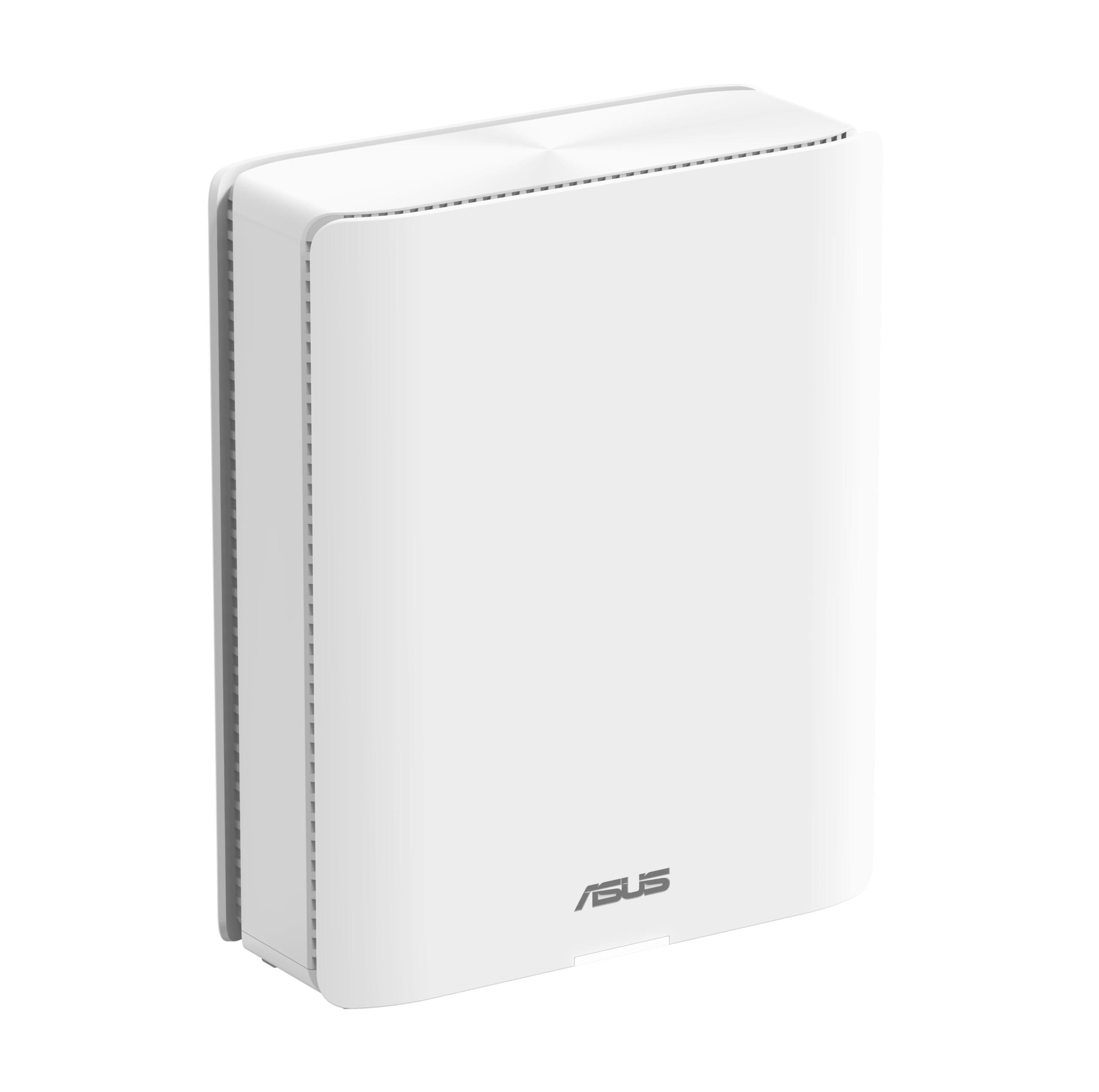 ASUS ASUS ZenWiFi BQ16 Pro Quad-Band WiFi 7 Mesh Router (2 Pack), up to 8000 sqft, 2X 10G Ports Each, Smart Home Master with Multi-SSID, VPN & Parental Controls, Subscription-Free Security, AiMesh