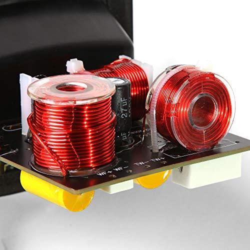 Micca Micca RB42-C Premium Center Channel Bookshelf Speaker with Dual 4-Inch Woofers and Silk Tweeter, Clearer Dialogue for Home Theater Surround Sound Systems, Single, Dark Walnut