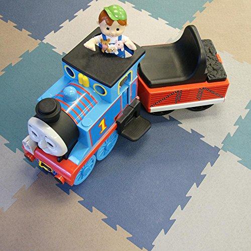 Rubber-Cal Rubber-Cal Terra-Flex Interlocking Flooring Rubber Tiles (5-Pack), Dark Gray, 1/4 x 24 x 24-Inch