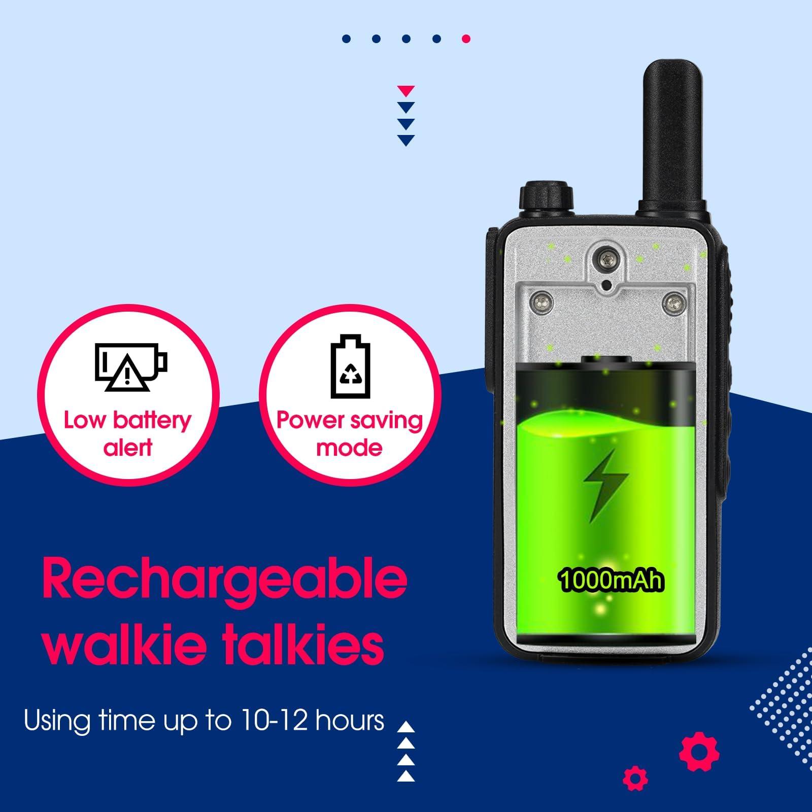 Retevis Retevis RB48 Heavy Duty Waterproof Walkie Talkies(10 Pack) Bundle with RB47 Radios Walkie Talkies, Waterproof Version RT22(10 Pack), for Construction Business