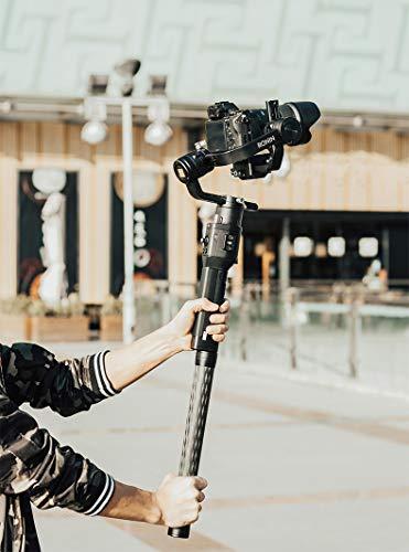 Atoptek Gimbal Extension Pole Carbon Fiber Rod Monopod Stick Lightweight 1/4\'\' 3/8\'\' Thread for DJI Ronin S/SC, OSMO Mobile 3, ZHIYUN Crane 2 V2, Moza AirCross, FeiyuTech, DSLR Camera, Stabilizer