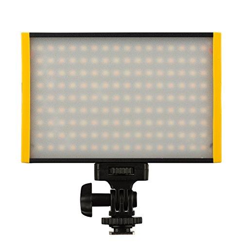 Ikan Ikan Onyx 120 Bi-Color Aluminum On Camera LED Light, Black (OYB120)