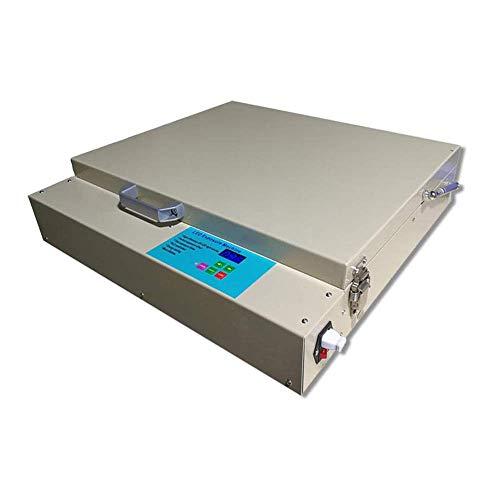 H-E H-E 220V/110V 20\" x 24\" 80W LED UV Exposure Unit Tabletop Precise Screen Printing Exposure Equipment for Plate-Making (220V)