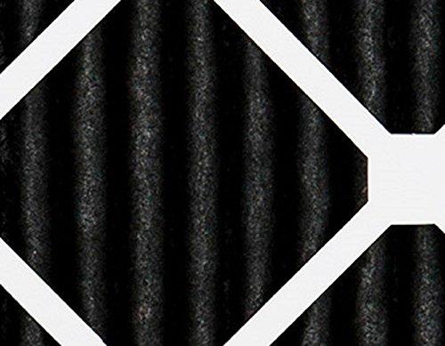 Nordic Pure Nordic Pure 20x20x1 (19 1/2 x 19 1/2 x 3/4) Pure Carbon Pleated Odor Reduction Furnace Air Filters 3 Pack