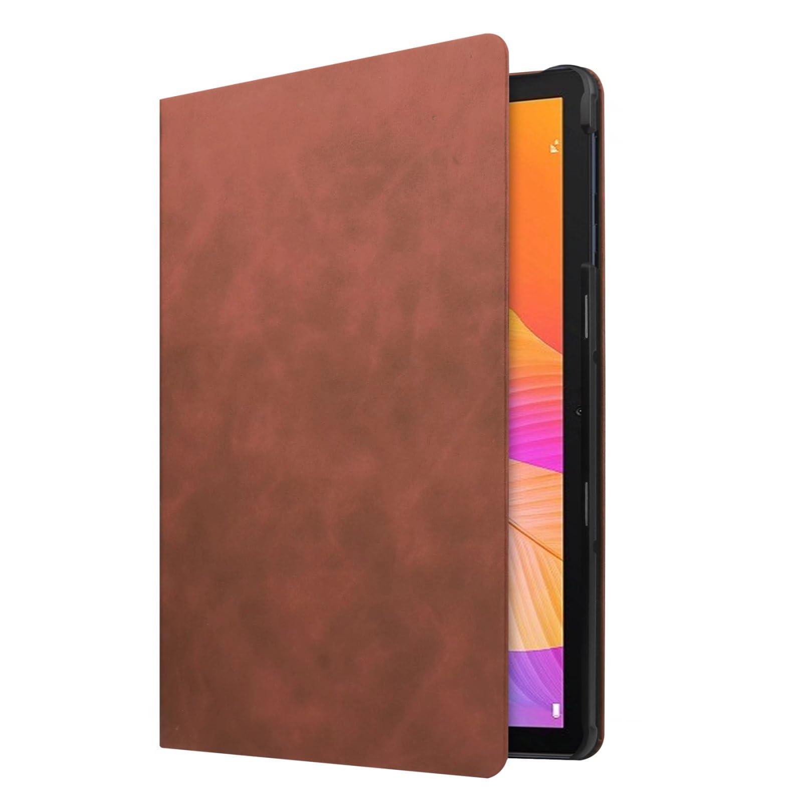 ZZOUGYY ZZOUGYY Tablet Cover for Huawei MatePad T10S AGS3-L09 /AGS3-W09 / T10 (2020 Release) 10.1",Ultra Slim Folio Stand Leather Casse for Huawei Honor 6 / Enjoy Tablet 2 AGS3-W00/AL00 (Brown)