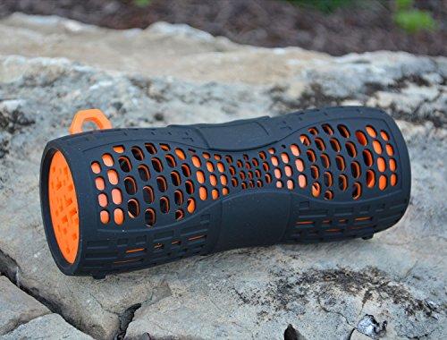 Buffalo Tools Buffalo Tools SPEAKERBH20 Waterproof Speaker - Blk/Orng, Black, orange