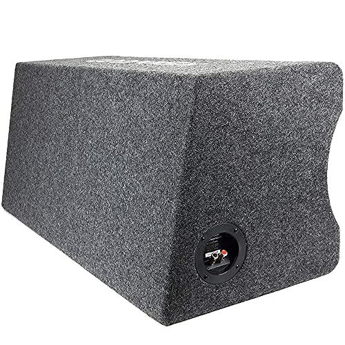 Kenwood Kenwood Excelon P-XW1221DHP 2-ohm Ported Enclosure with Two 12\" Subwoofers | Dual 12\" Preloaded High Power Subwoofer Enclosure