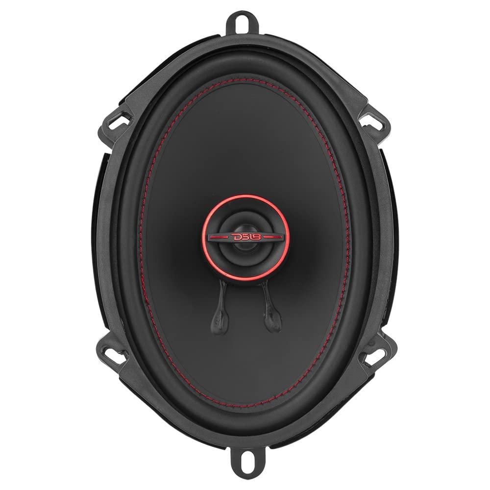 DS18 DS18 G5.7Xi GEN-X 5x7 2-Way Coaxial Speakers 150 Watts Max Power 4-Ohm - Full Range Speaker with Dome Tweeter Great for Car Stereo Sound System - 2 Speakers