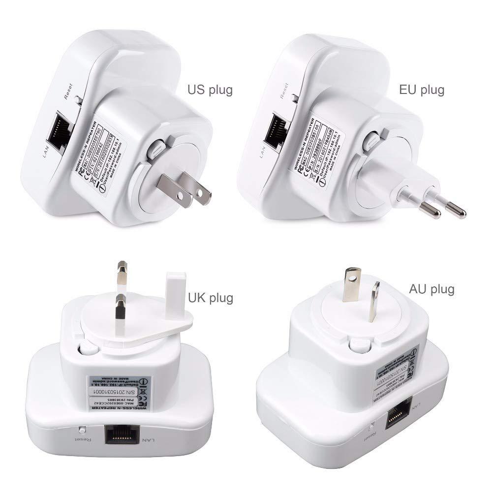 Yingpai-Wifi Blast WiFi Blast Wireless Repeater WiFi Wireless Repeater Wi-Fi Range Extender 300mbps 2.4Ghz WiFiblast Amplifier WiFi Boosters