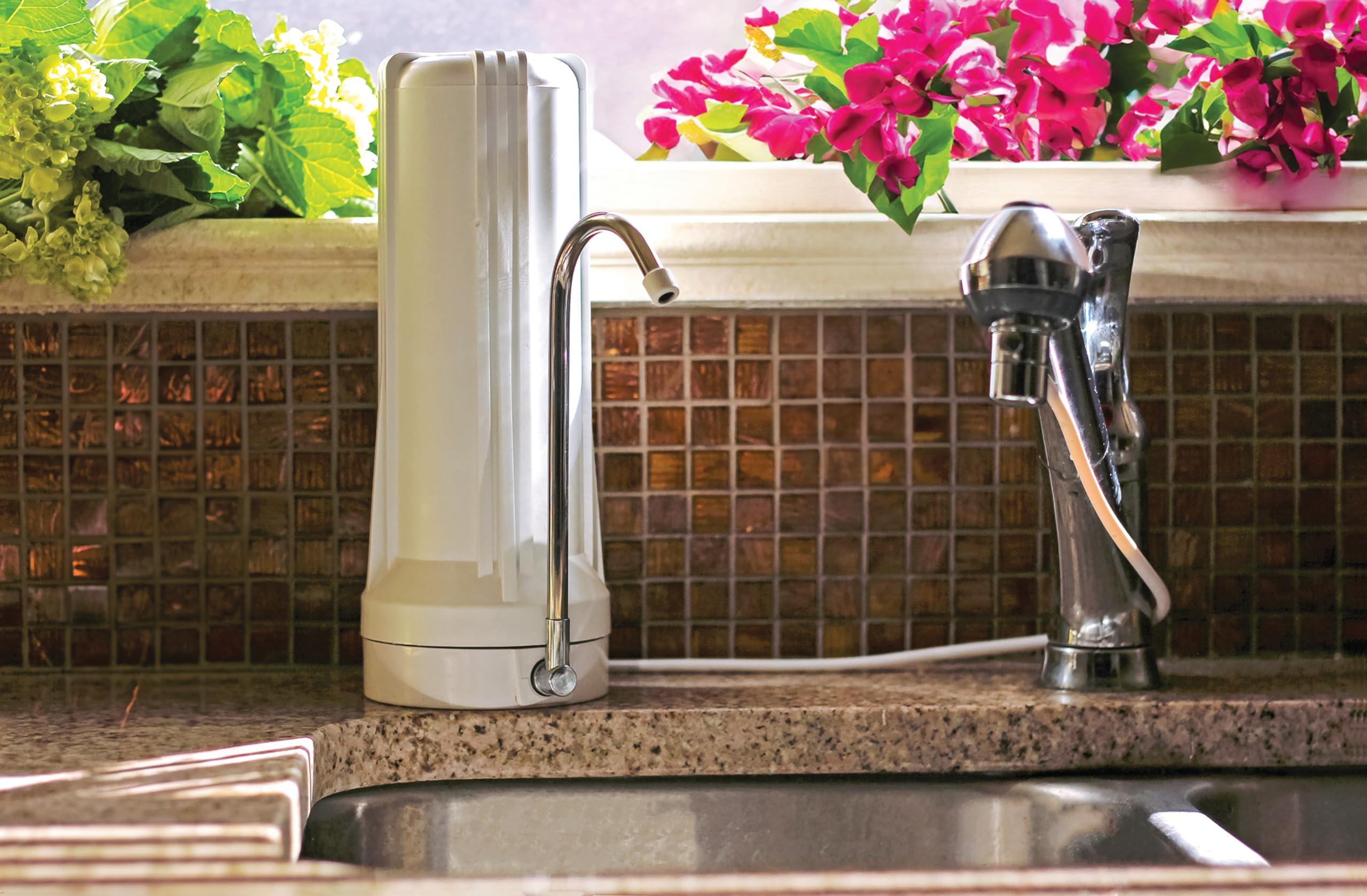 New Wave Enviro New Wave Enviro 10 Stage Plus Water Filter System, White