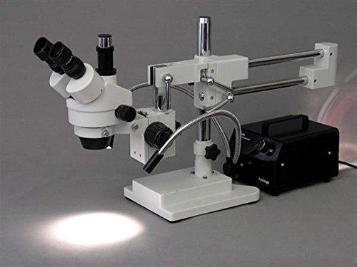 AmScope AmScope HL150-BY 150w Dual Gooseneck Fiber Optic Microscope Illuminator