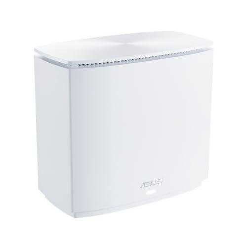 ASUS ASUS ZenWiFi AX Hybrid(XC5) AX3000 + MoCA 2.5 Mesh WiFi 6 System (2pk) - Whole Home Coverage up to 3,500 Sq.Ft. & 4+ Rooms for Thick Walls, AiMesh, Lifetime Security, Easy Setup