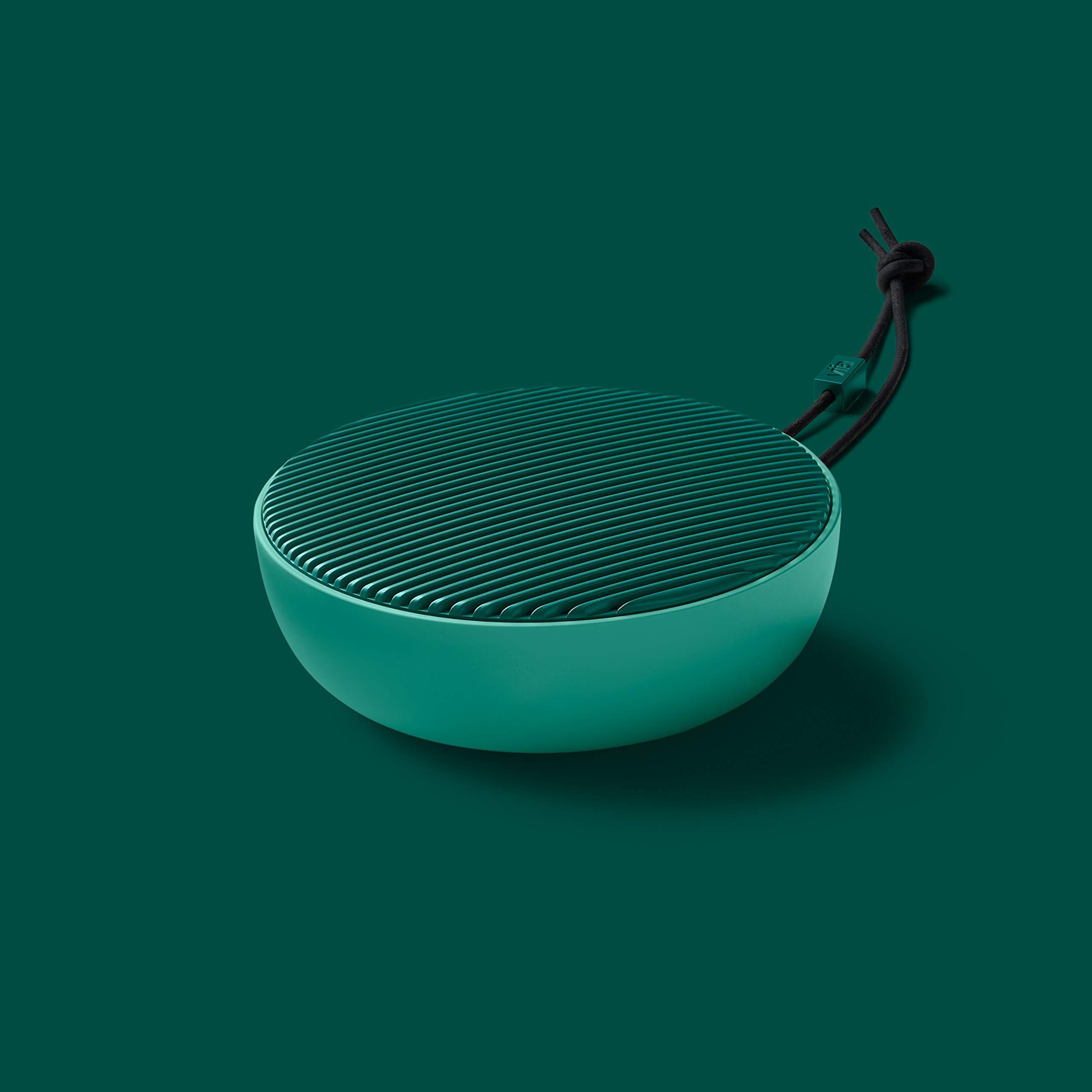 Vifa Vifa City Bluetooth Speaker, Portable Wireless Loudspeaker, Bluetooth 5.0 / Dual Pairing / IPX4 Waterproof, HiFi Audio & Built-in Mic Mini Speakers for Travel and Party (Sage Green)