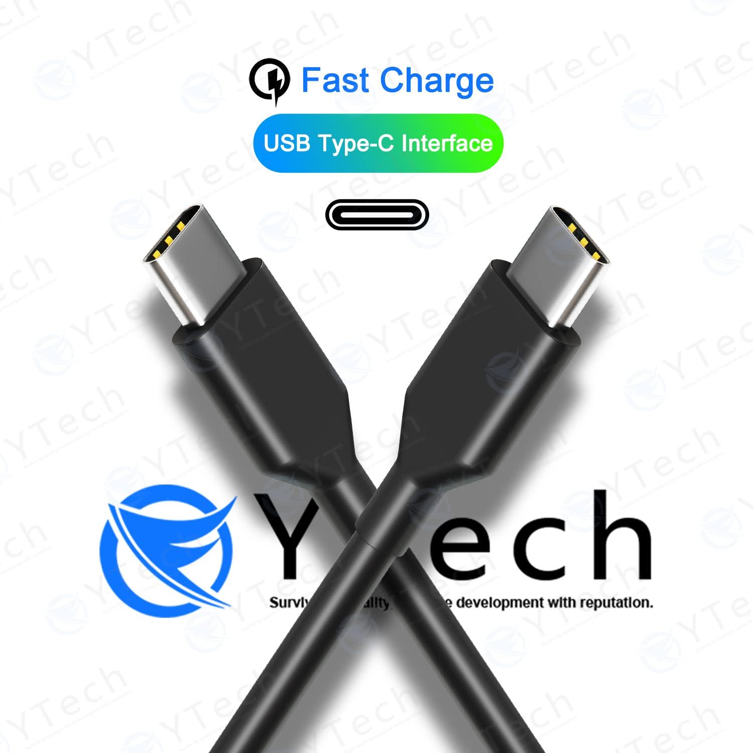 YTech 45W USB C Type C Chromebook Charger Laptop Fast Charging Power Adapter, Widely Compatible with HP, Dell, Lenovo, Acer, Asus, Samsung, Google, and More