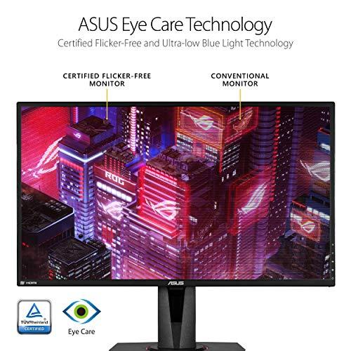 ASUS ASUS VG27AQ TUF Gaming 27\" 2K HDR Gaming Monitor, WQHD (2560 x 1440), 165Hz (Supports 144Hz) (Renewed)