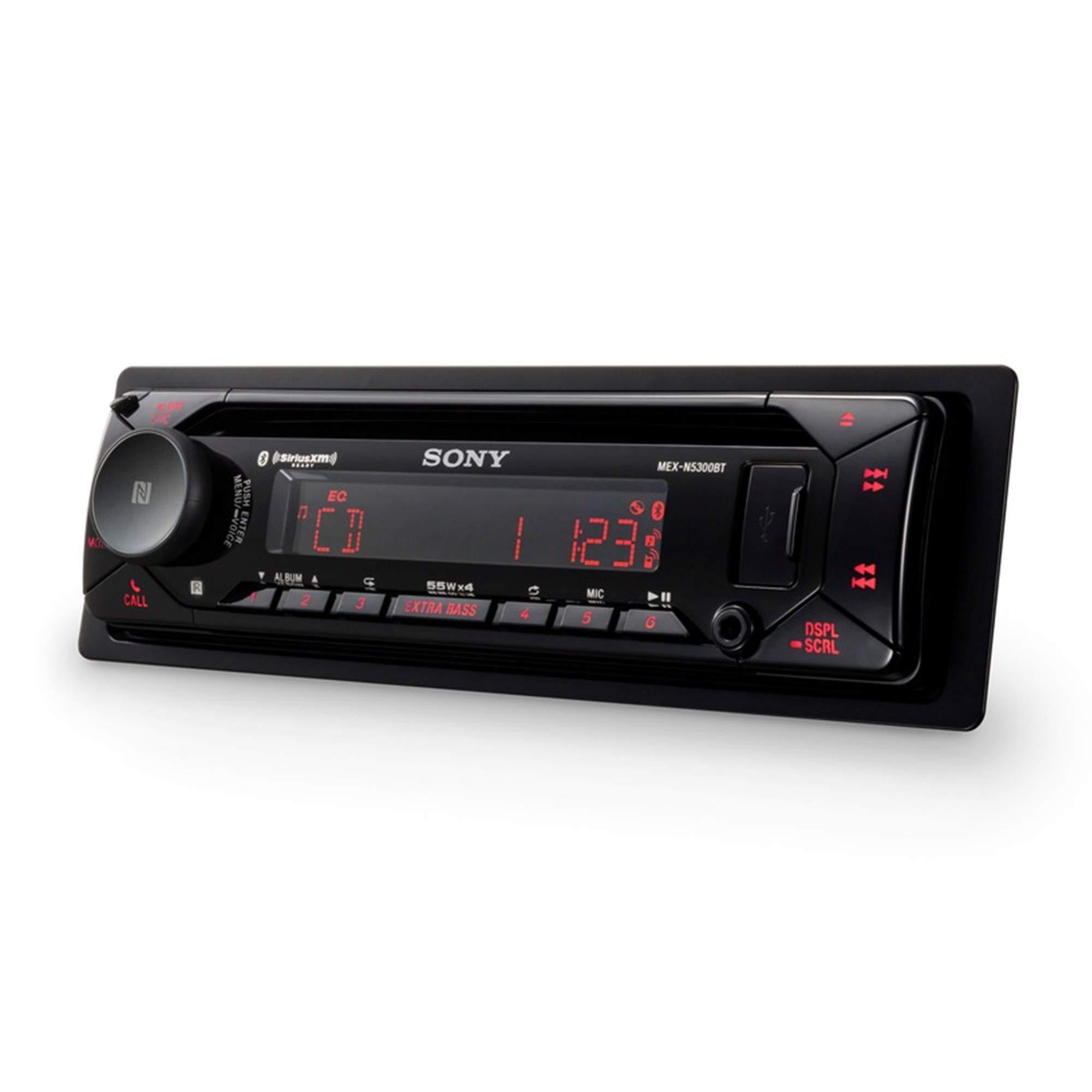 Sony Sony MEX-N5300BT Bluetooth CD Receiver & SiriusXM SXV300V1 Satellite Radio Tuner