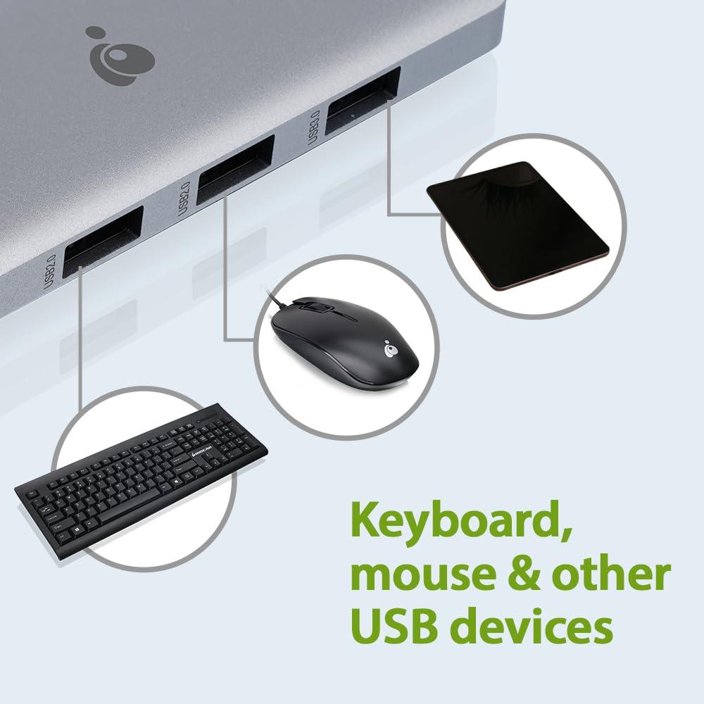 IOGEAR IOGEAR USB-C 6-in-1 Travel Dock 8K Single Monitor Nano Dock Pro Up to 4K in Dual Display Mode, Dual Monitors Thunderbolt 3 4 Compatible for Laptop GUD3C8K2P