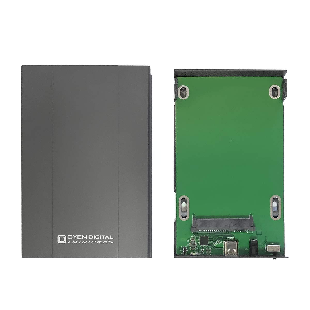 Oyen Digital Oyen Digital MiniPro 2.5" SATA to USB-C External Hard Drive/SSD Enclosure (U31M-C25-G)