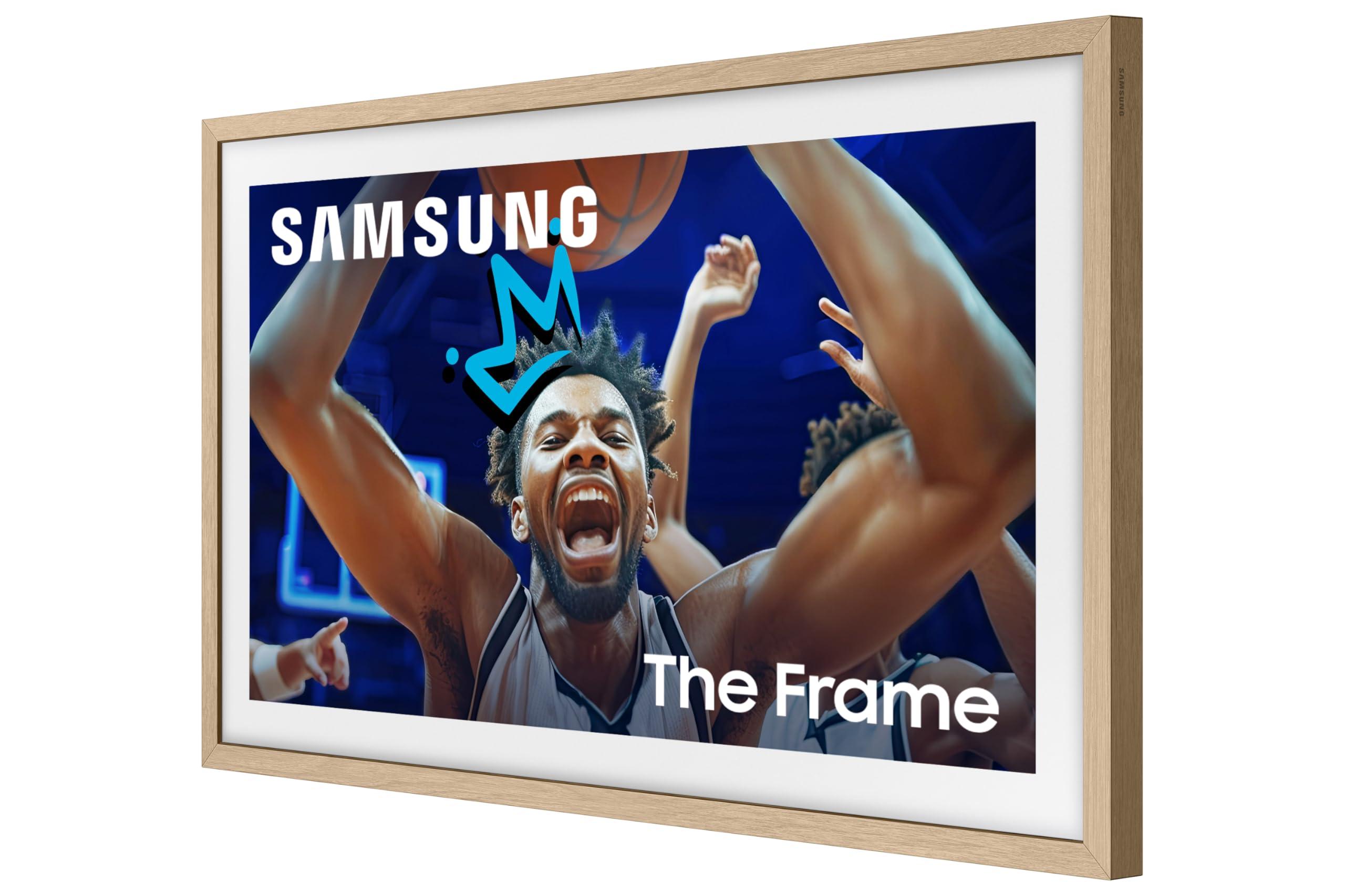 SAMSUNG Samsung QN65LS03DAFXZA 65 Inch The Frame 4K Smart Quantum HDR TV with 2 Year Amber Protection Plan (2024)