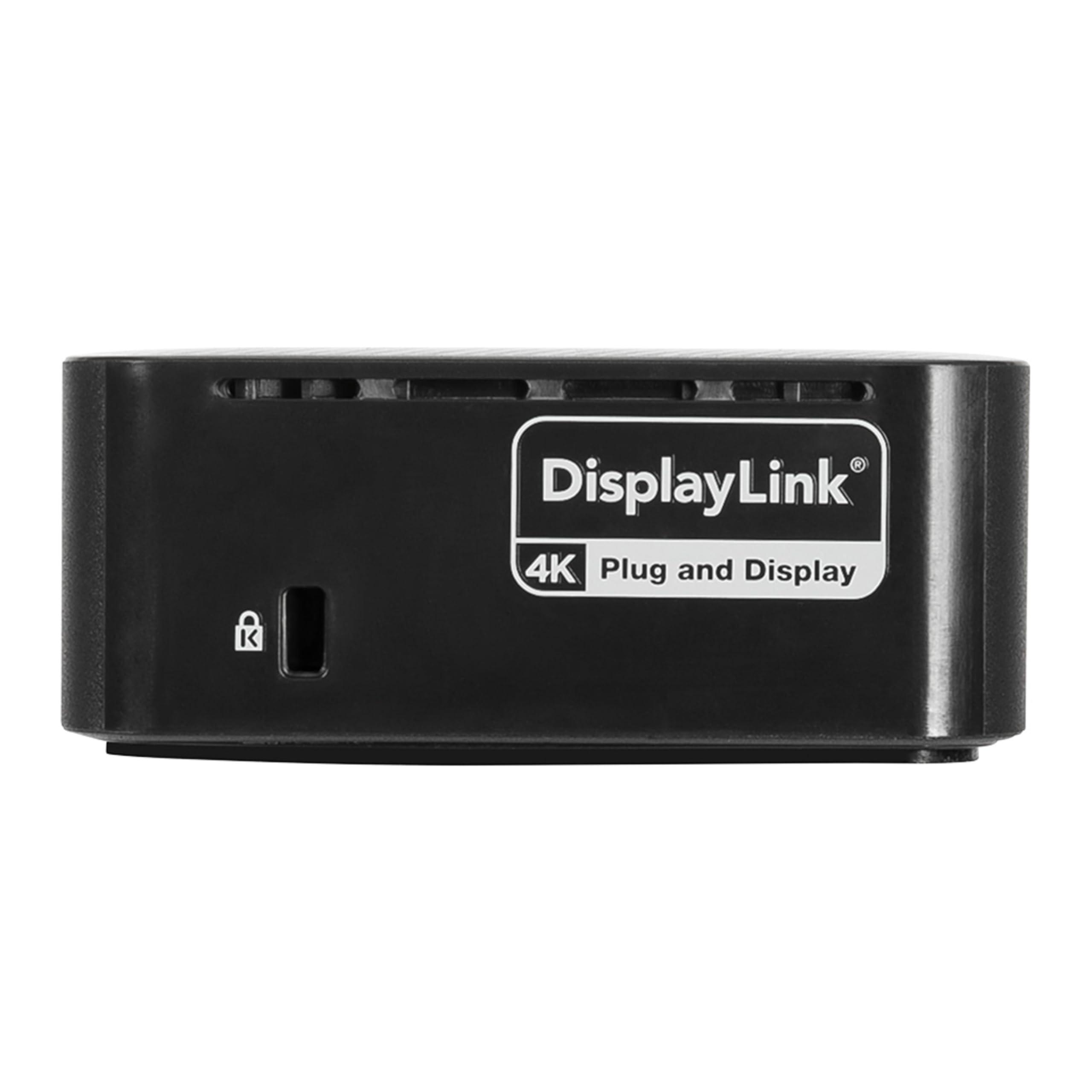 Targus Targus USB-C Docking Station, Universal USB-C DV4K, Dual Monitor, HDMI, 100W Power Delivery - Black (DOCK182EUZ)