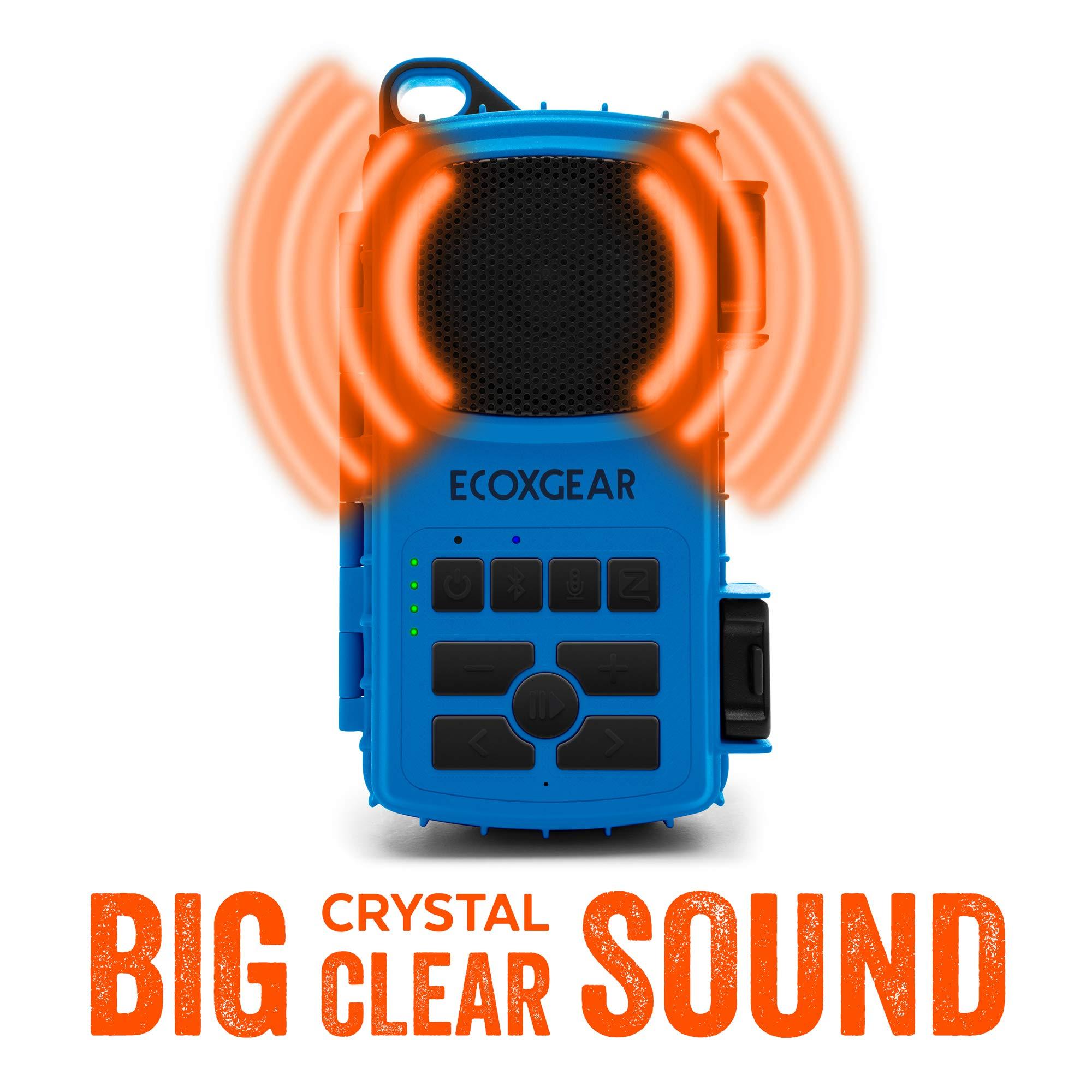 ECOXGEAR ECOXGEAR Floating Bluetooth Speaker with Waterproof Dry Storage for Your Smartphone: EcoExtreme 2 (Blue)
