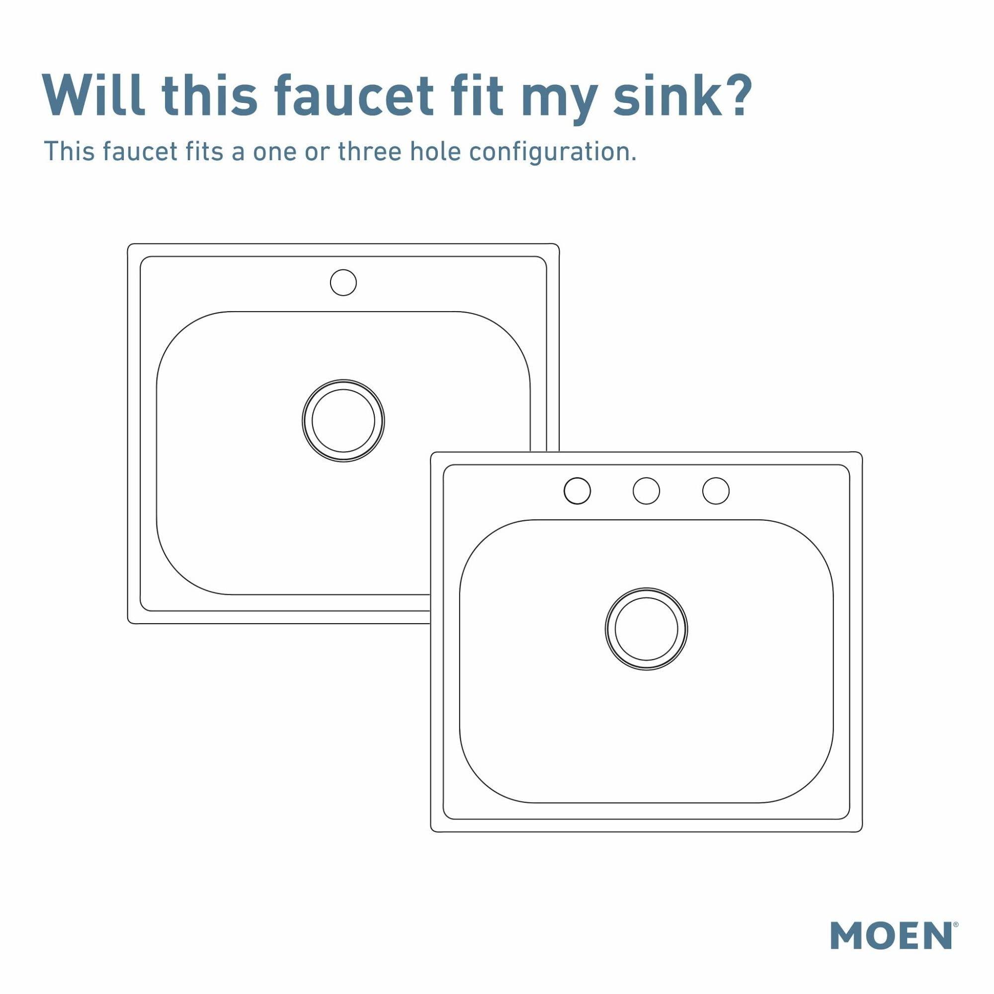 Moen Moen 7594EORB Arbor Kitchen-Sink-faucets, 1 count, Oil Rubbed Bronze