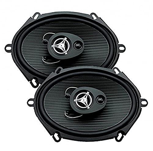 Power Acoustik Power Acoustik EF-573 5"x7" 3-Way Coaxial Speaker 200W