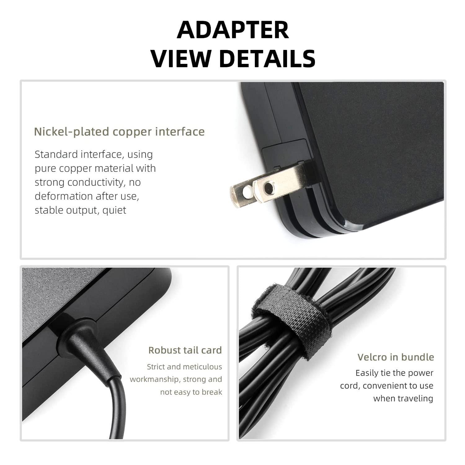 ROLADA 26W 12V Laptop Charger for Samsung Chromebook 3 2; Xe500c13, Xe500c12, Xe500c13, Xe503ec12, Xe303c12, Xe501c13, Xe503c32; PA-1250-98, PA-1250-96, AD-2612AUS, AD-4012NHF 2.2A AC Adapter Power Cord