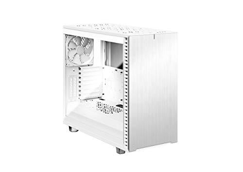 Fractal Design Fractal Design Define 7 White Brushed Aluminum/Steel E-ATX Silent Modular Tempered Glass Window Mid Tower Computer Case