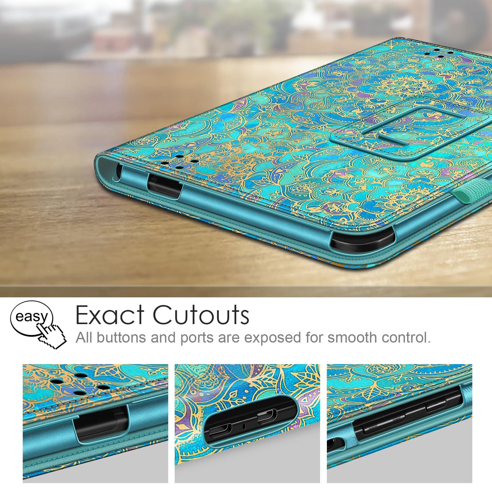 Fintie Fintie Folio Case for Kindle Fire HD 8.9\" - Slim Fit Leather Case with Auto Sleep/Wake for Amazon Kindle Fire HD 8.9 (Will not fit HDX Models) - Shades of Blue