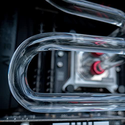 uxcell uxcell PETG Tubing Hard Tube 10mm ID, 14mm OD, 0.5m/20inch Length, Blue for PC Water-cooling System 4pcs