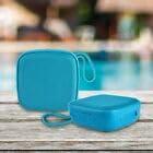 Onn Generic Mini Wireless Rechargeable Bluetooth Speaker ONN Rugged Water Resistant Portable Speaker (Teal)