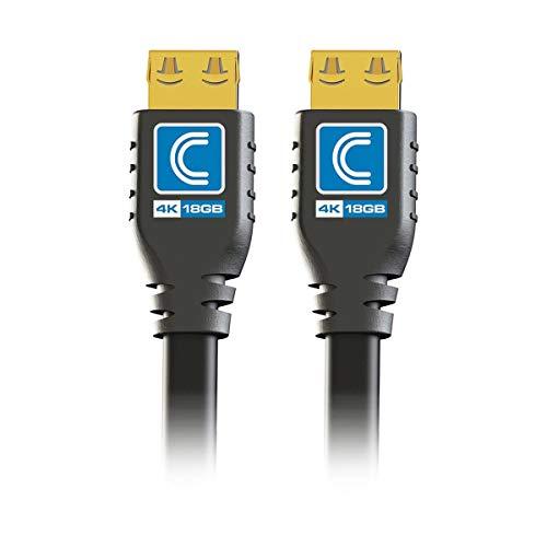 Comprehensive Comprehensive 25' Pro AV/IT Certified 18Gb 4K High Speed Active HDMI Cable with ProGrip, Black