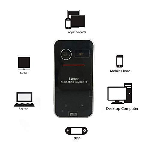 AGS AGS Laser Projection Bluetooth Virtual Keyboard & Mouse for iPhone, Ipad, Smartphone and Tablets