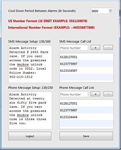 Alarm Lab IP Auto Alarm Dialer: Calls your Cell Phone using your Router