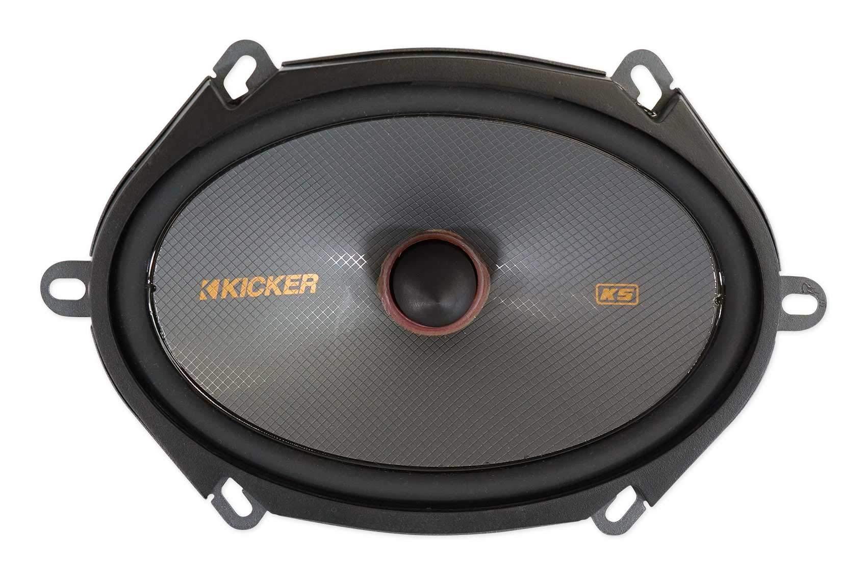 Audiosavings Audiosavings Bundle: (2) Pair Kicker 51KSS6804 6x8 / 5x7 Car Audio Component Speakers w/1" Tweeters (Items 4)