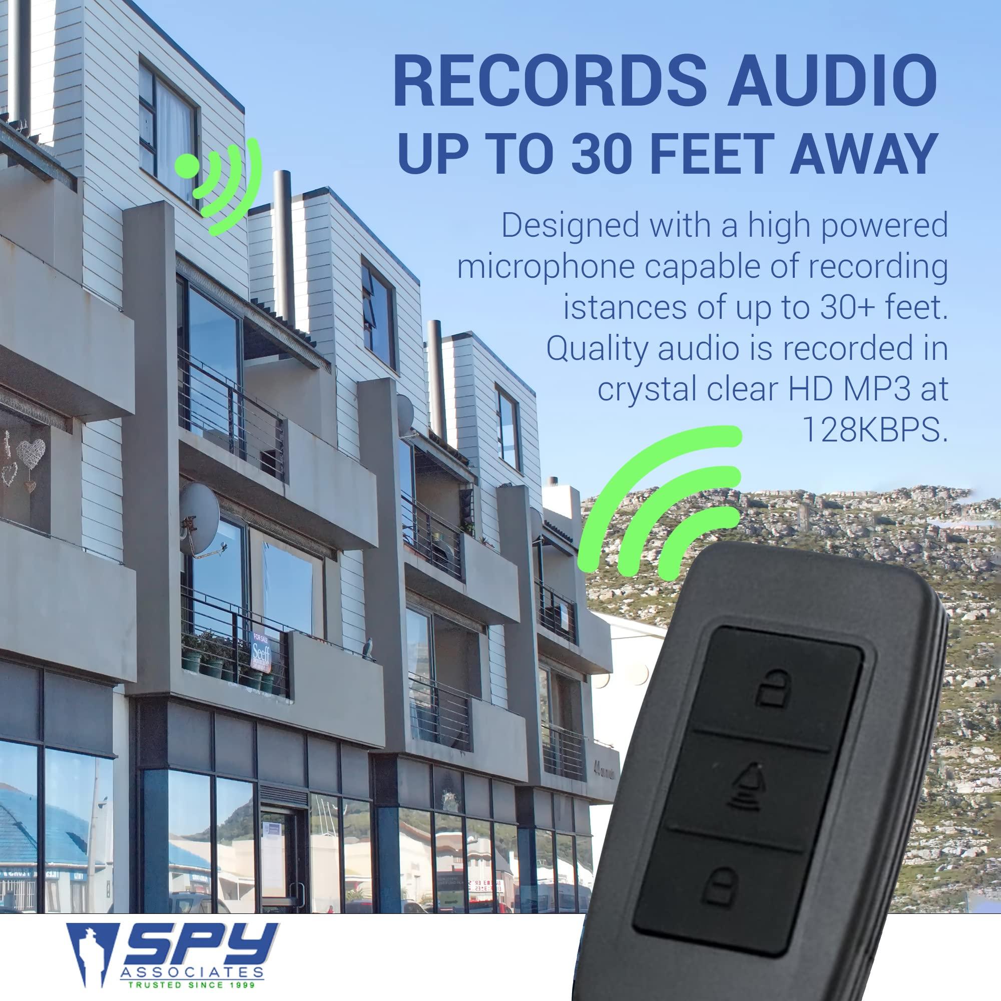 KJB DR100 LawMate AR-100 Key Fob Style Voice Recorder