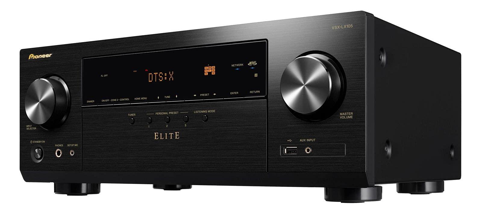 Pioneer Pioneer Elite VSX-LX105 7.2 Channel Network AV Receiver