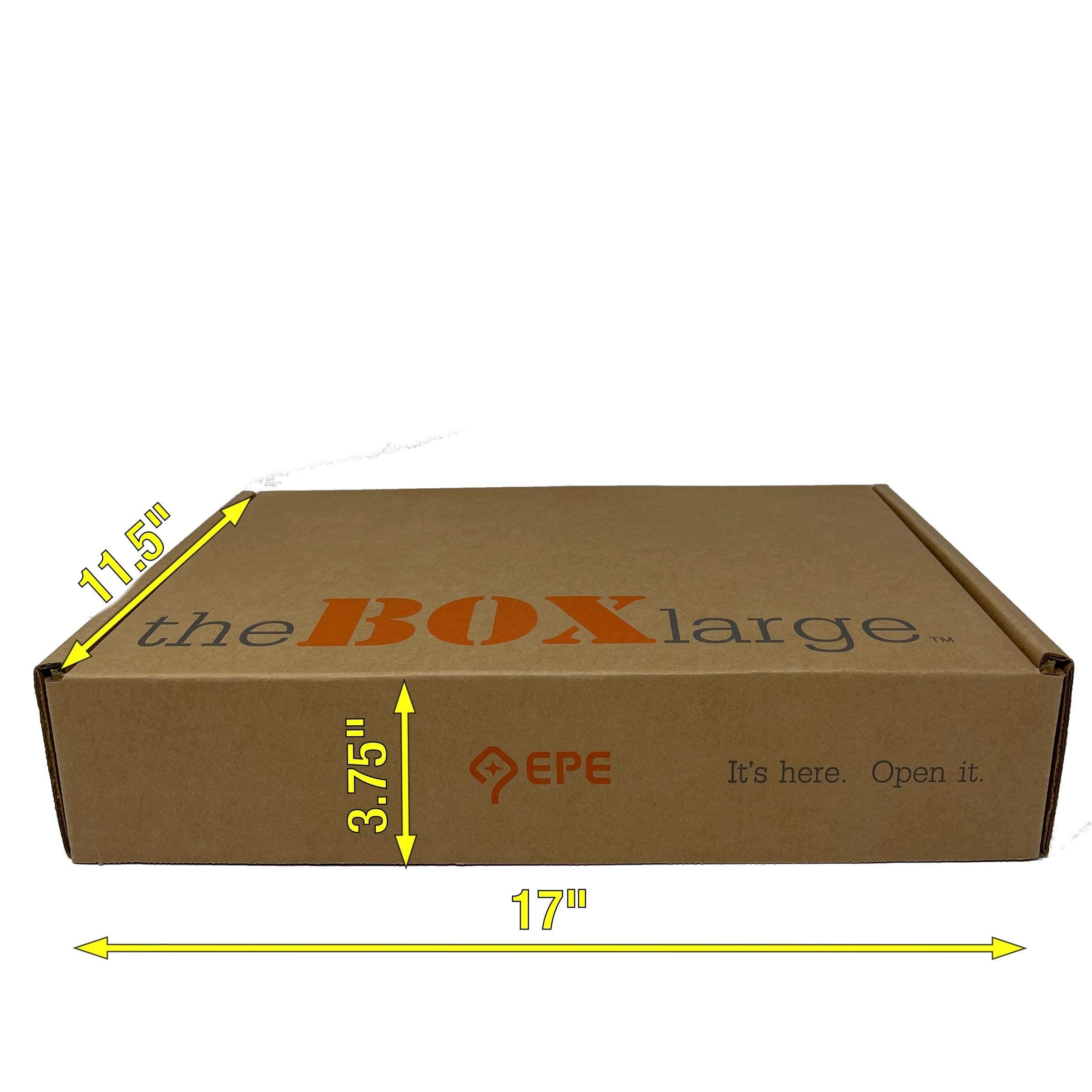 EPE EPE Universal Laptop Shipping Box I Eco-Friendly I Fits Most Laptop Sizes I Secure Packaging Solution | theBOXlarge V2 (10 Pack)