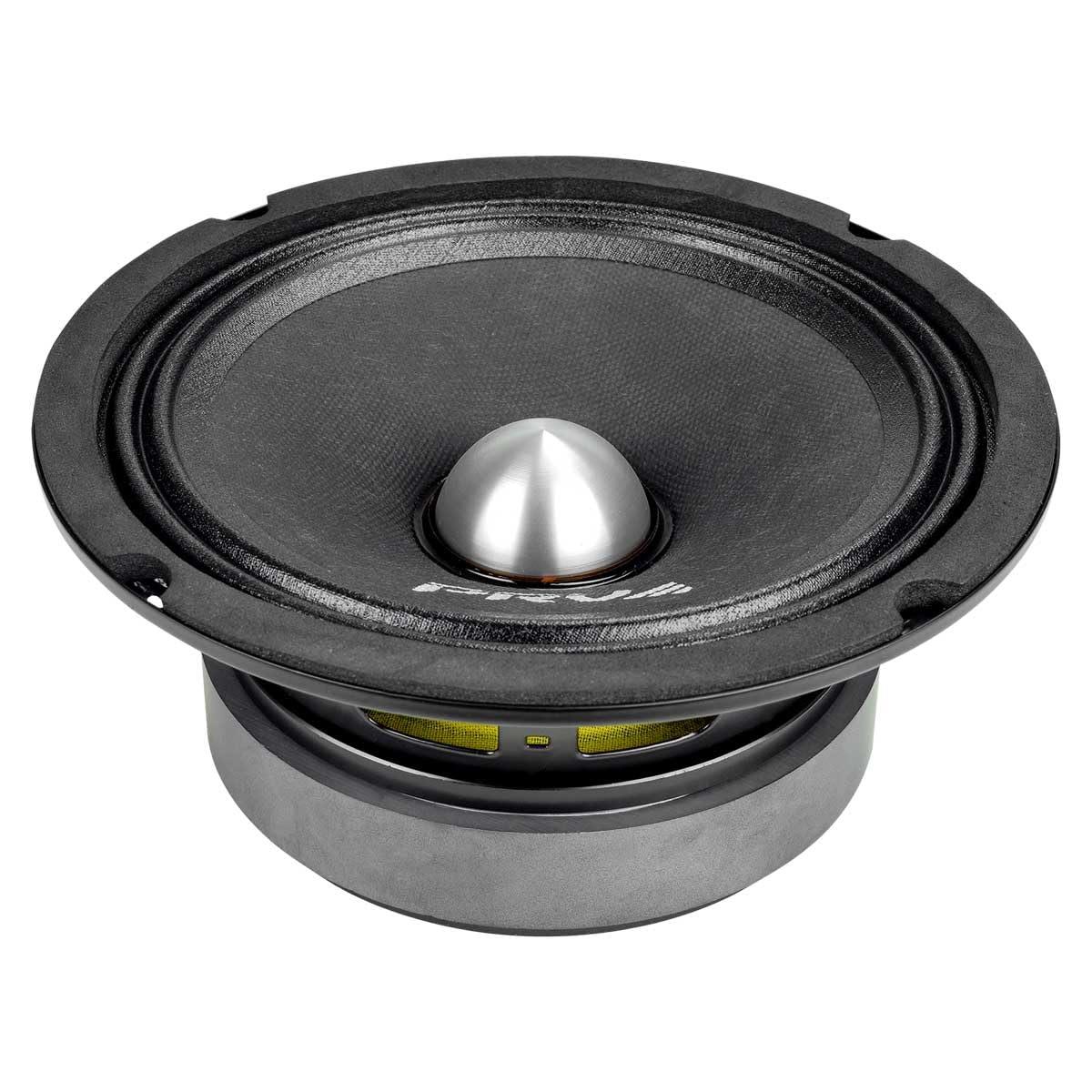 PRV AUDIO PRV AUDIO 6.5 Inch Midrange Bullet Speaker Pair 6MR400-4 Bullet, 4 Ohm 400 Watts High Performance Car Audio Loudspeaker High Output Sound (2 Speakers)
