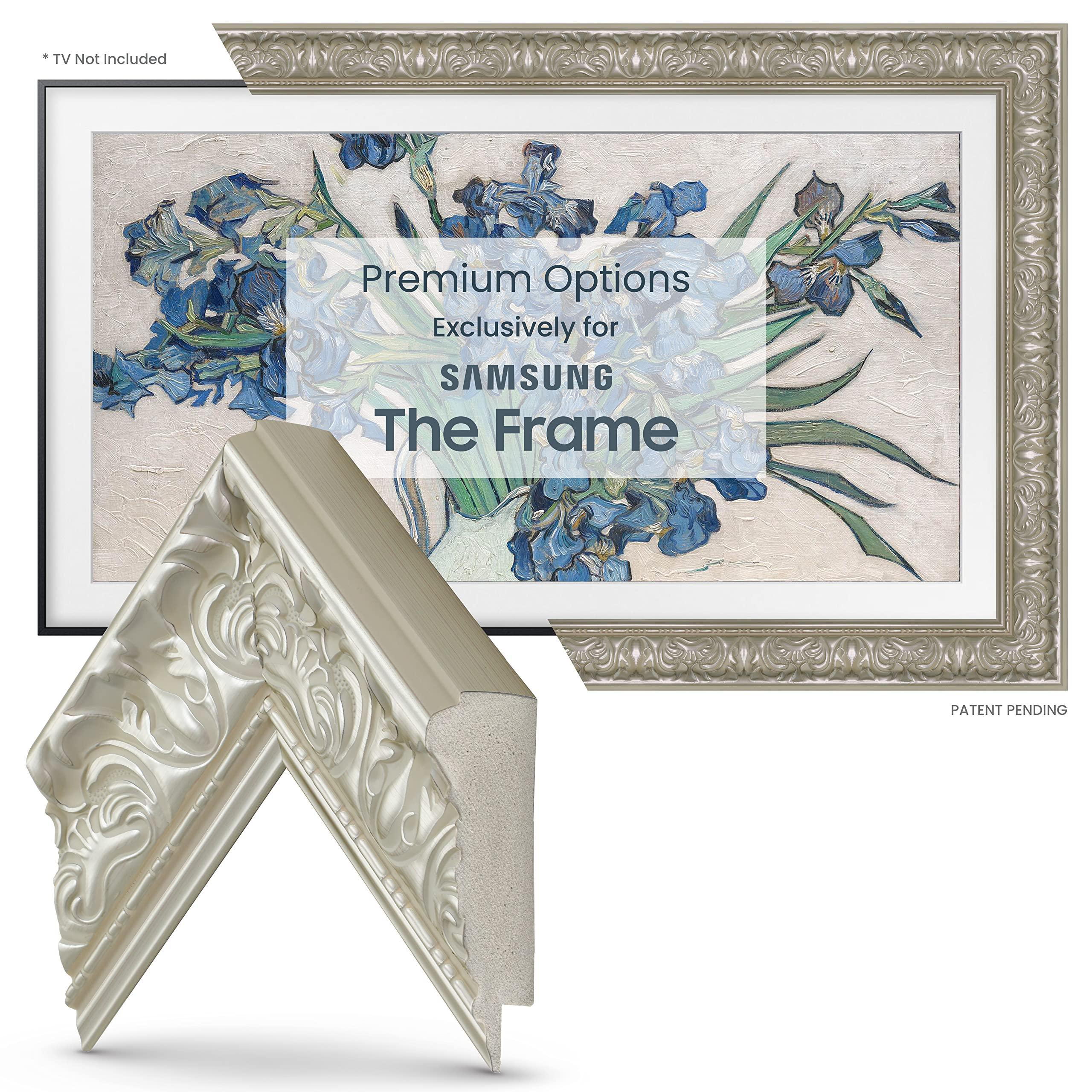 Frame My TV Frame My TV Deco TV Frames -Tuscan Pearl Compatible ONLY with Samsung The Frame TV and Pro (Fits 2021-2025, 50")