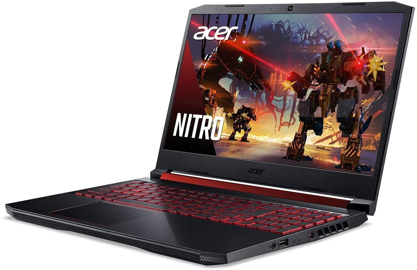 Acer Acer Nitro 5 Gaming Laptop, Core i5-9300H, 15.6" FHD IPS, NVIDIA GeForce GTX 1650, Windows 10 H, WiFi 6, Type-C, Waves MaxxAudio, Cool Boost, Accessories (16GB RAM | 1TB PCIe SSD)